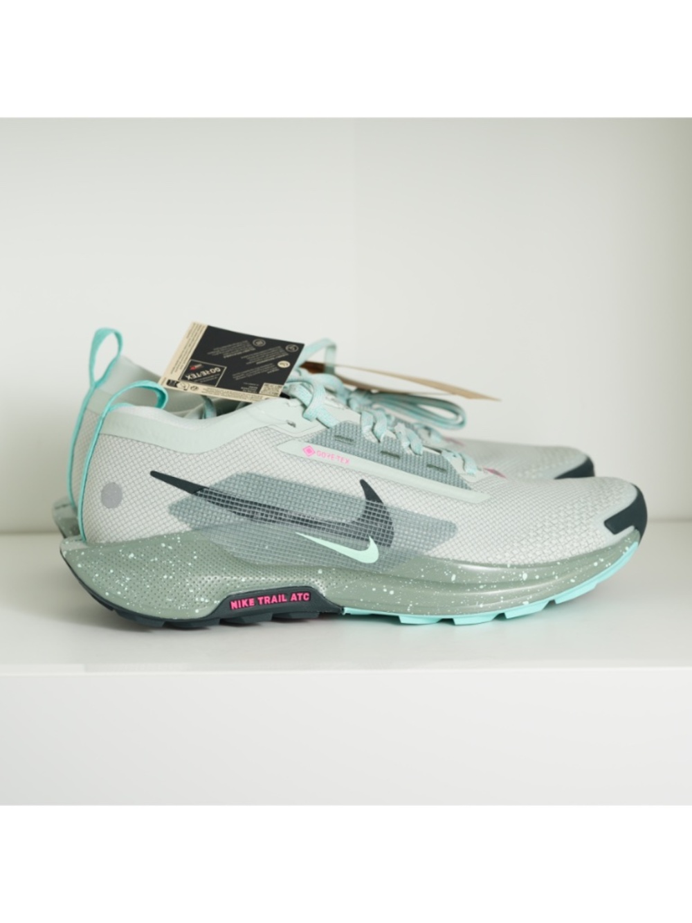 Nike Pegasus Trail 5 Gore-Tex Trail Running Shoes Mint Seaweed US 10 UK 9 EU 44